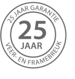 25 jaar garantie 25 jaar Garantie