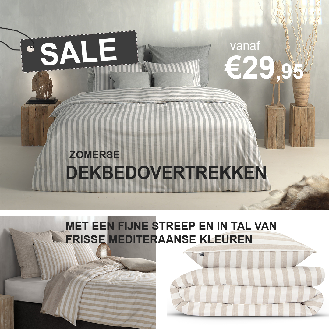 Zomersale Dekbedovertrekken